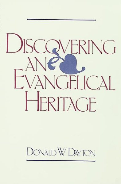 Discovering an Evangelical Heritage cover