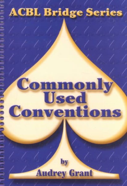 Commonly Used Conventions (ACBL Bridge) cover