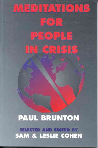 Meditations for People in Crisis cover