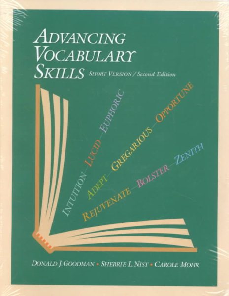 Advancing Vocabulary Skills cover