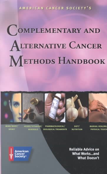 American Cancer Society's Complementary and Alternative Cancer Methods Handbook cover