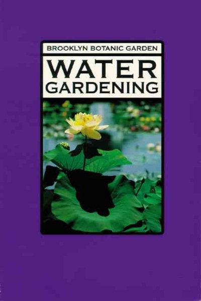 Water Gardening cover