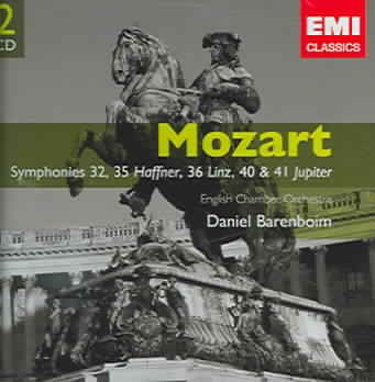 Mozart: Symphonies 32, 35 'Haffner', 36 'Linz', 40 & 41 'Jupiter' - Daniel Barenboim, English Chamber Orchestra