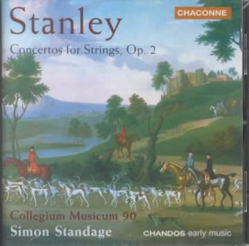 Stanley: Concertos for Strings, Op. 2 cover