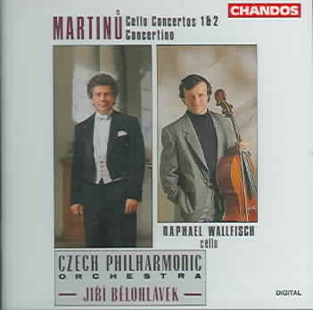 Martinu: Cello Concertos Nos. 1 & 2 / Concertino for Cello, Wind Instrument, Piano & Percussion