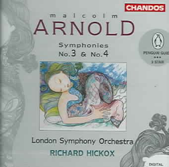 Arnold: Symphonies Nos. 3 & 4 cover