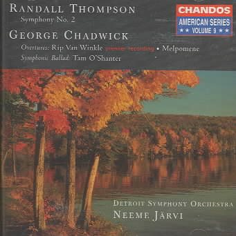 Thompson: Symphony No. 2 / Chadwick: Melpomene Overture, Rip Van Winkle Overture, Tam O'Shanter - Symphonic Ballad cover