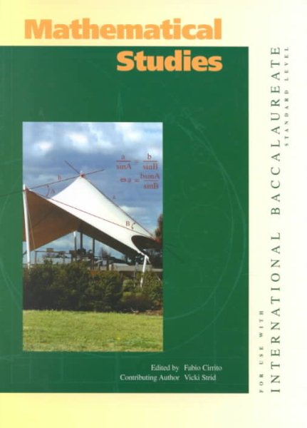 Mathematical Studies: Standard Level cover