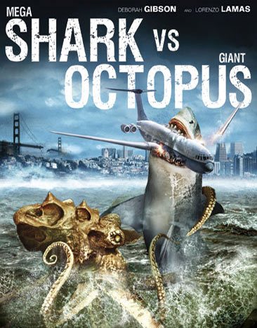 Mega Shark vs. Giant Octopus [Blu-ray] cover