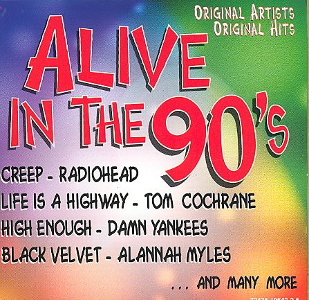 Alive in the 90's Volume 3 cover