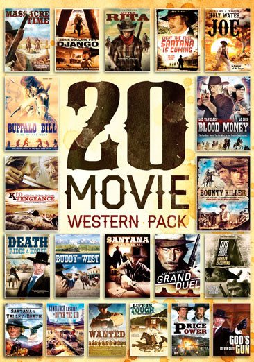 20-Movie Western Pack cover