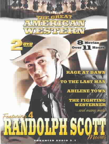 The Great American Western, Vol. 1: Randolph Scott cover