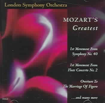 Mozart's Greatest cover