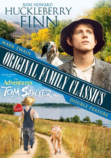 Mark Twain Original Family Classics Double Feature: Huckleberry Finn / The Adventures of Tom Sawyer cover