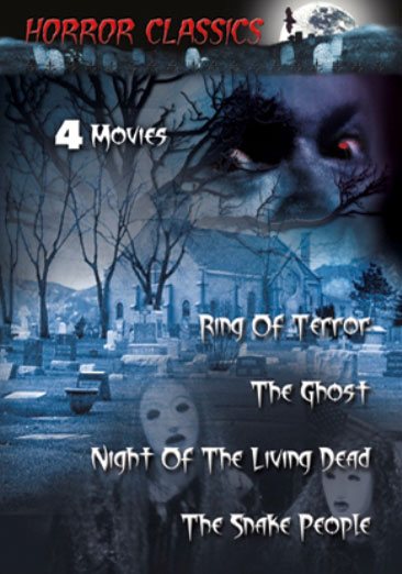 Night of the Living Dead/The Ghost/The Snake People cover