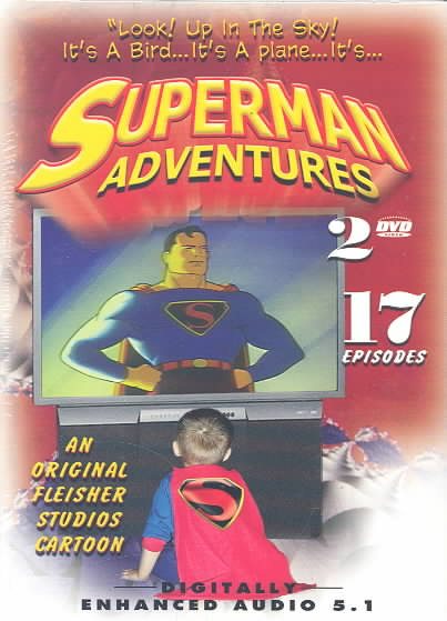 Superman Adventures: "Look! Up in the Sky! It's a Bird...It's a Plane... It's Superman!" cover