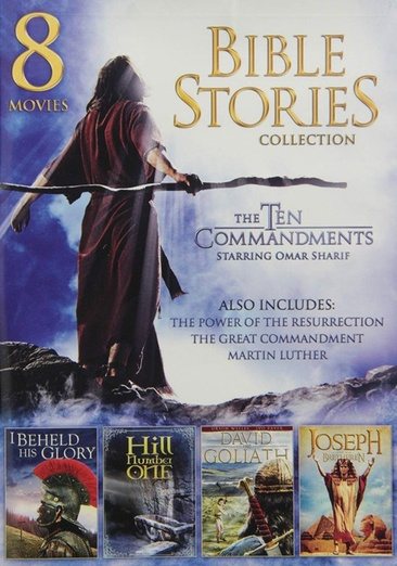 8-Movie Bible Stories Collection cover