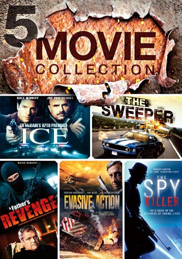 5-Movie Action Collection V.3: Evasive Action / The Spy Killer / A Father's Revenge / The Sweeper / Ed McBain's 87th Precinct: Ice cover