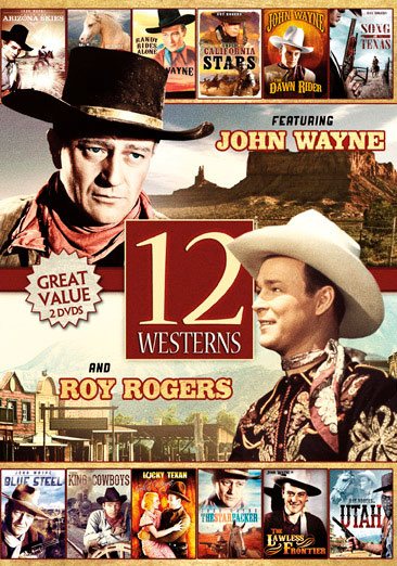 12-Movie Westerns cover