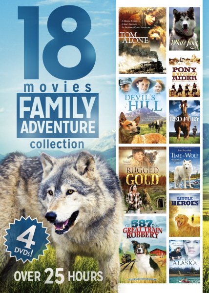 18-Movies Family Adventure Collection cover