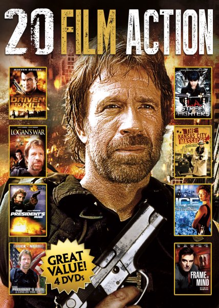 20-Film Action V.4 including Driven to Kill cover