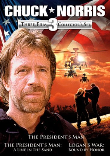 Chuck Norris: Three Film Collection (The President's Man / The President's Man 2: A Line In The Sand / Logan's War: Bound by Honor)