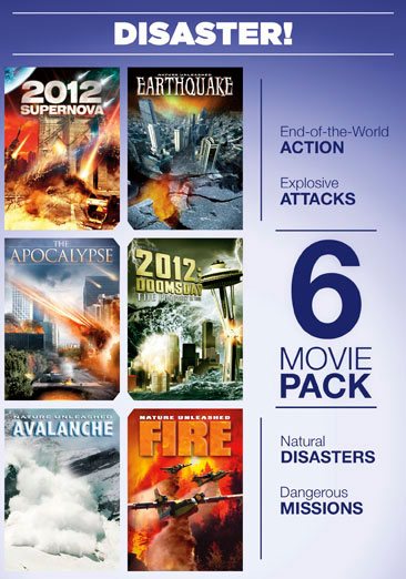 6-Movie Pack: Disaster cover