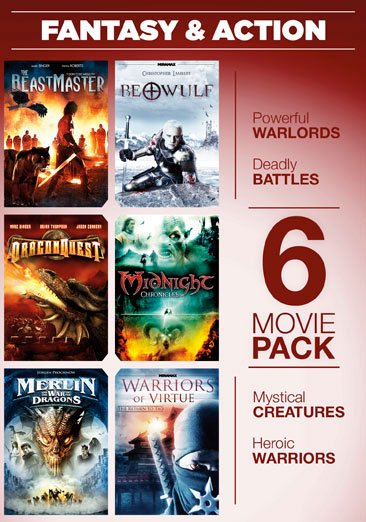 6-Movie Pack: Fantasy & Action cover