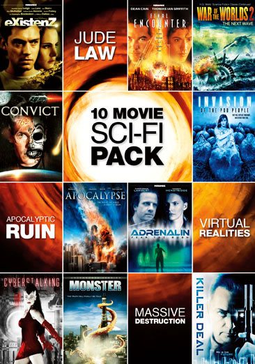 10-Movie Sci-Fi Pack cover