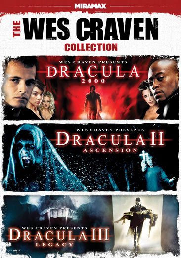 Dracula 2000 / Dracula II: Ascension / Dracula III: Legacy (The Wes Craven Collection) cover