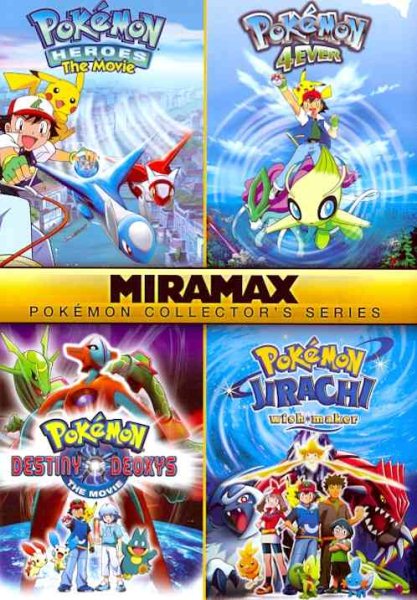 Pokemon Collector's Set: Pokemon Heroes / Pokemon 4Ever / Pokemon: Destiny Deoxys / Pokemon Jirachi: Wish Maker cover