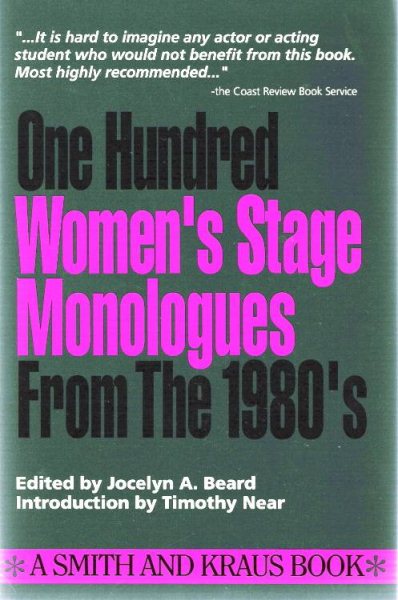 100 Women's Stage Monologues from the 1980's (Monologue Audition Series) cover