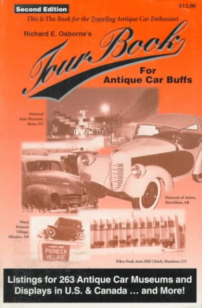 Tour Book for Antique Car Buffs cover