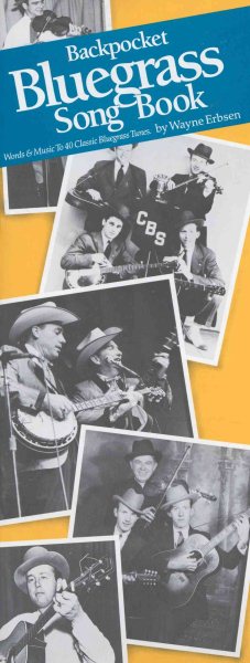 Backpocket Bluegrass Song Book cover