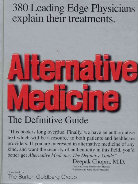 Alternative Medicine: The Definitive Guide cover