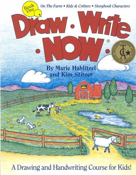 Draw Write Now, Book 1: On the Farm-Kids and Critters-Storybook Characters (Draw-Write-Now) cover