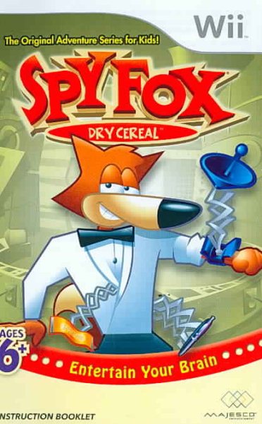 Spy Fox in Dry Cereal - Nintendo Wii cover