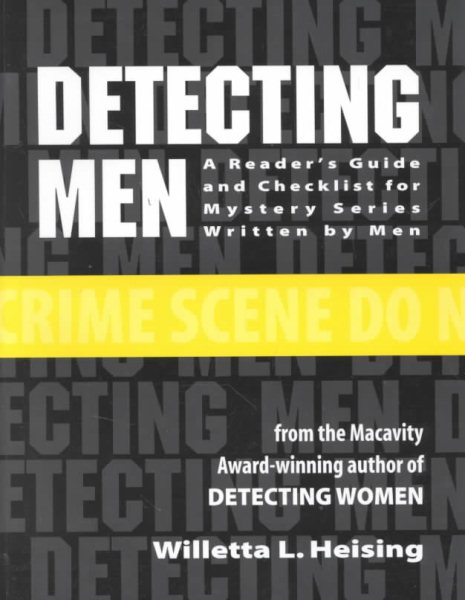 Detecting Men: A Readers Guide and Checklist for Mystery Series Written by Men cover
