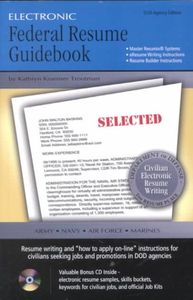 Electronic Federal Resume Guidebook cover