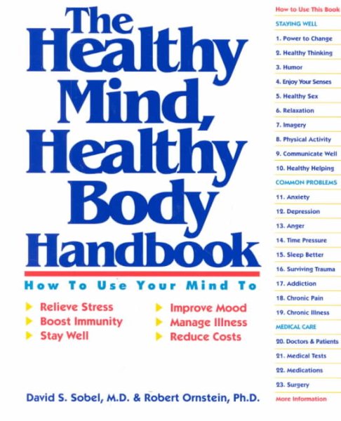 The Healthy Mind, Healthy Body Handbook cover