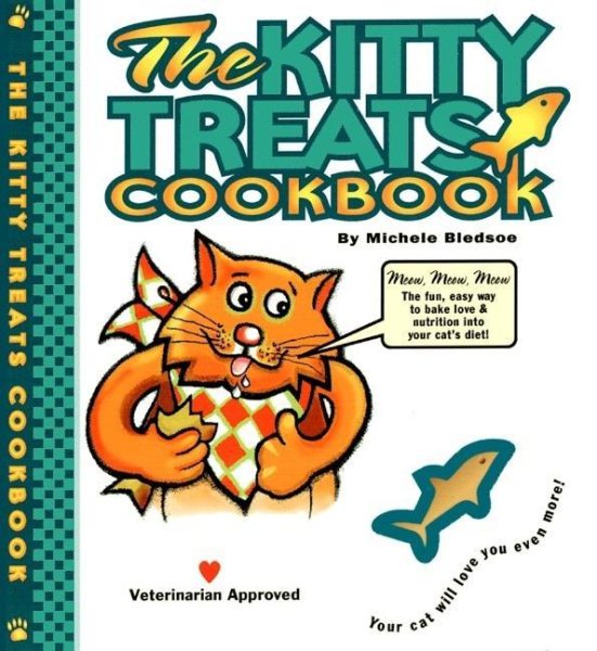The Kitty Treats Cookbook cover