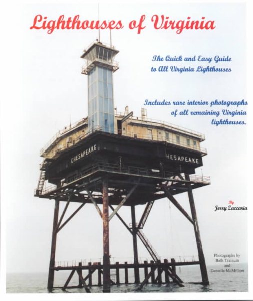 Lighthouses of Virginia: The Quick and Easy Guide to All Virginia Lighthouses cover