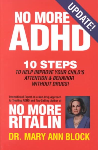 No More ADHD cover