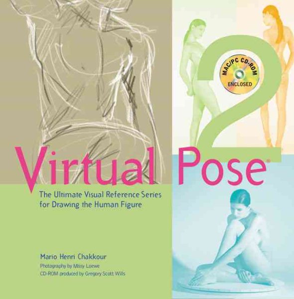 Virtual Pose 2: The Ultimate Visual Reference Series for Drawing the Human Figure (Book & CD-Rom) cover