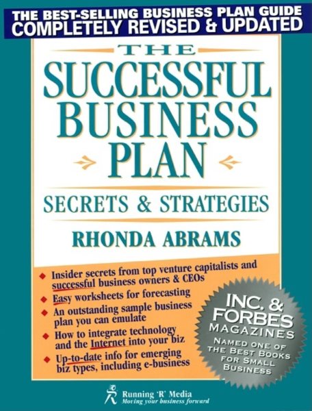 The Successful Business Plan: Secrets and Strategies (Successful Business Plan Secrets and Strategies, 3rd ed) cover