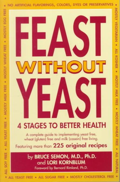 Feast Without Yeast 4 Stages to Better Health cover