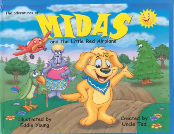 Adventures of Midas and the Little Red Airplane cover