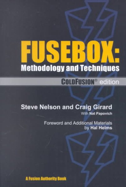 Fusebox : Methodology & Techniques, ColdFusion Edition cover