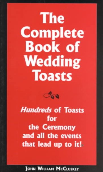 The Complete Book of Wedding Toasts cover