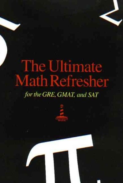 Ultimate Math Refresher for GRE, GMAT, and SAT cover